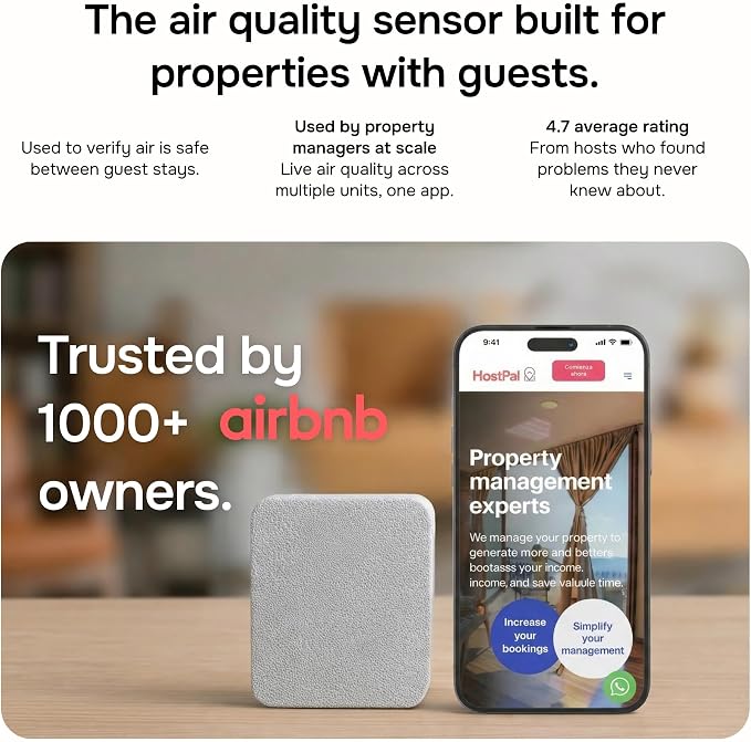 WiFi CO2 Detector & VOC Air Quality Monitor — Smart Indoor Tester - Image 6