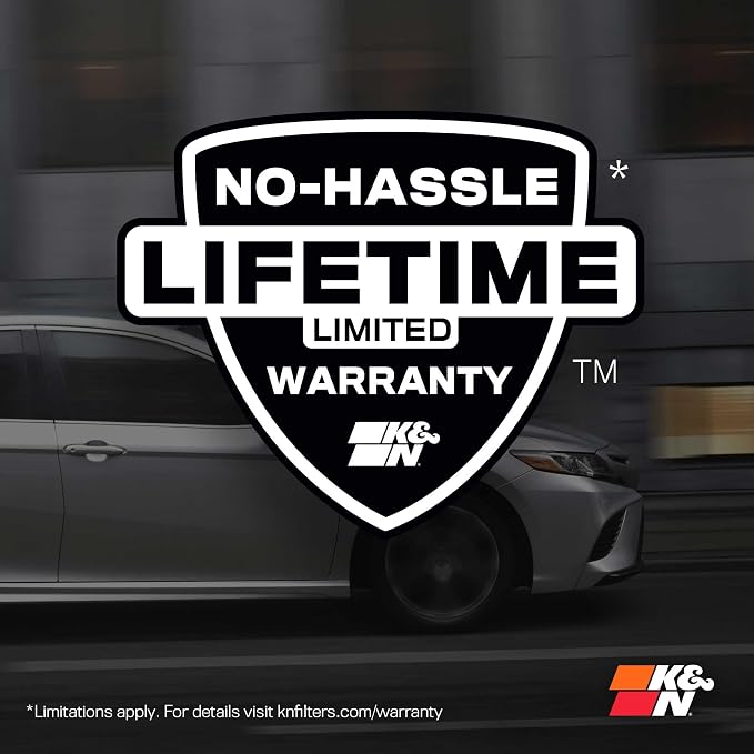 K&N LIFETIME Cabin Air Filter: Premium, Clean Air - Image 7
