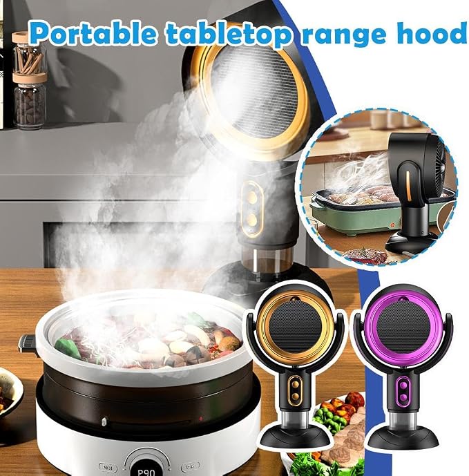 Smoke Fan for Indoor Smoking, High Fan Air Purifier and Odor Eliminator - Image 7