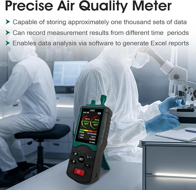 Dust Particle Counter, Air Quality Monitor - Image 3