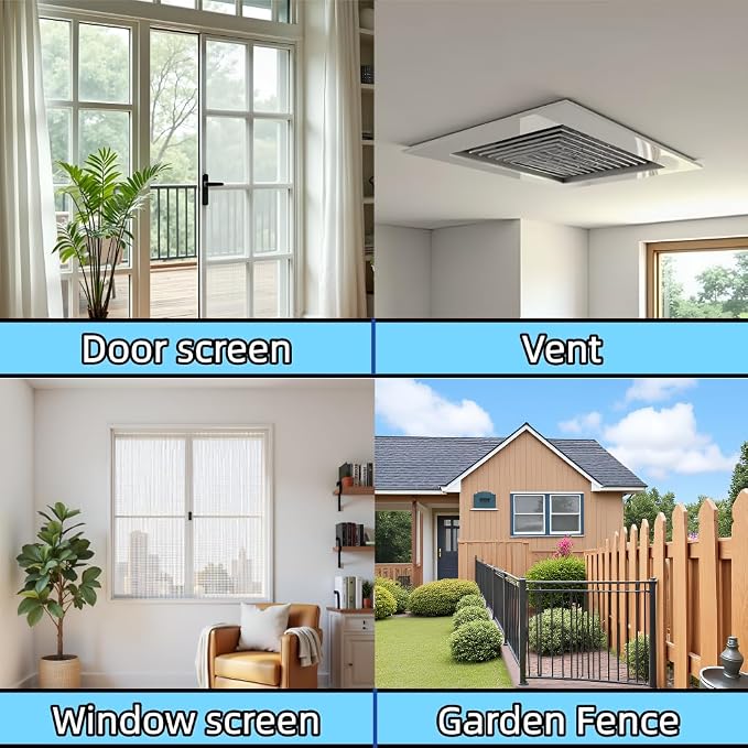 High Density Screen Pollen Proof Net Dust and Pollen Proof Screen Mesh - Image 6