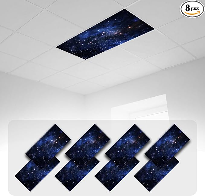 8 Pcs Fluorescent Light Covers by Euphonium