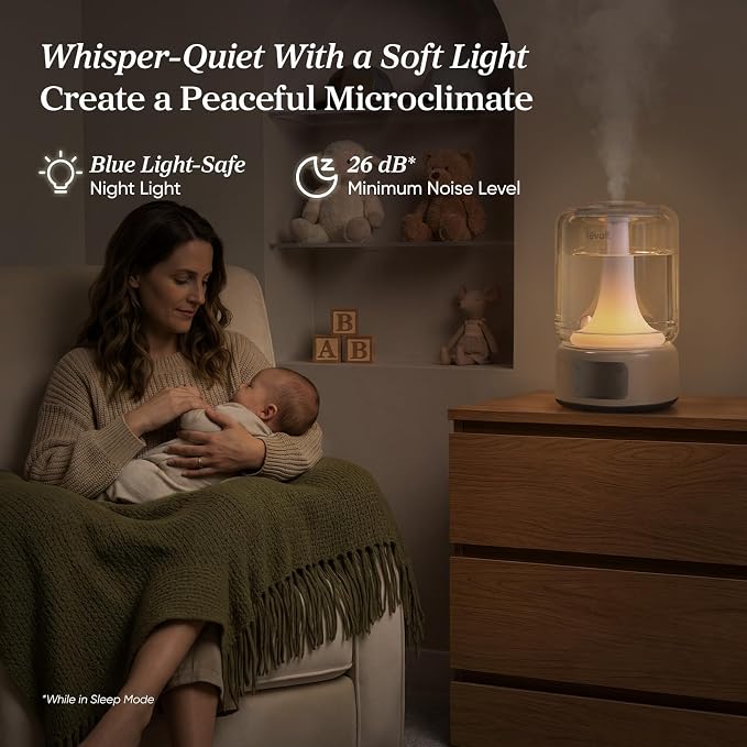 Levoit Humidifiers for Bedroom Large Room, 6.2L Dishwasher Safe, Smart App | - Image 6