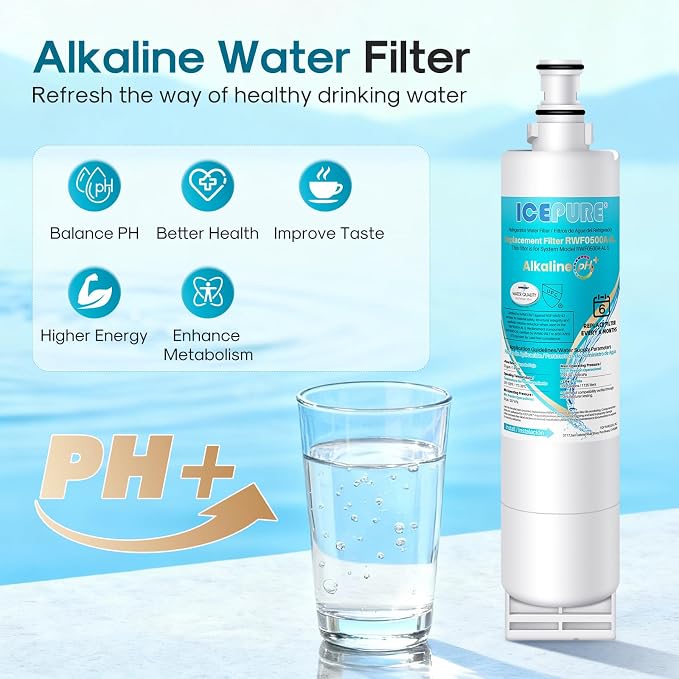 ICEPURE Alkaline 4396508 Refrigerator Water Filter Replacement - Image 4