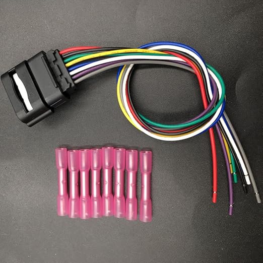 LIZAPUS 8 Pin Mass Air Flow Sensor Connector Plug Wire Pigtail Harness - Image 4