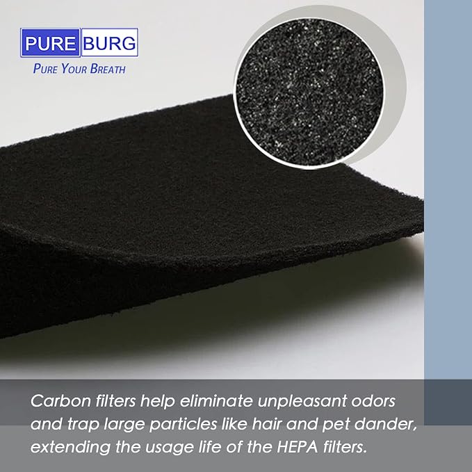PUREBURG Replacement True HEPA Filter Kit Compatible - Image 7