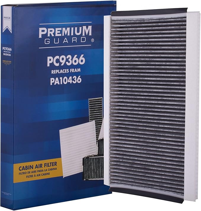 PG PC9366 Activated Charcoal Cabin Air Filter | Fits 2010-2018 Mercedes-Benz by PremiumGuard