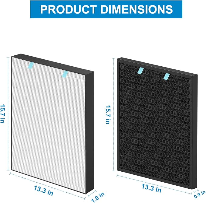Replacement Air400 Filter for Bissell Air400 Air Cleaner Purifier, 1 Pack 2521 - Image 3