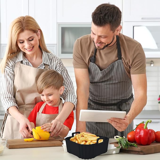 2 Pack Silicone Air Fryer Liners - Image 6