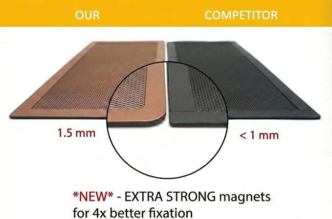 MODERN WAVE - Extra Strong Magnetic Air Vent Screen Cover - Image 2