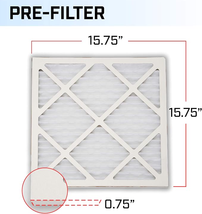 BlueDri Air Scrubber Stage 1 Protective Pre Filter - Image 2
