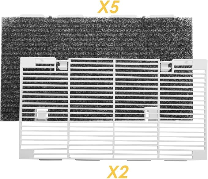 3104928.019 Dometic RV A/C 5 Filters and 2 Grilles, rv ac vent cover | Includes - Image 6