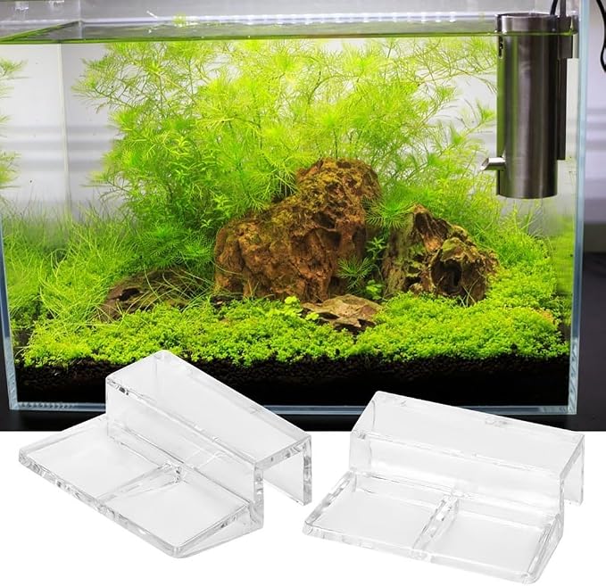 20Pcs Aquarium Glass Cover Holder Transparent Edge Mount Bracket Acrylic Clip - Image 3