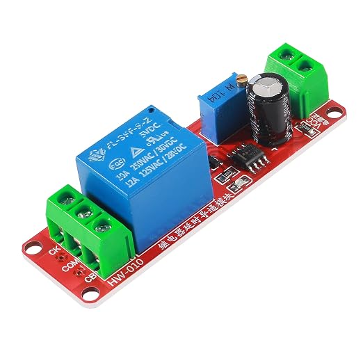 Dorhea 6PCS NE555 DC 5V Delay Timer Relay Switch Module Adjustable 0-10 Seconds - Image 5