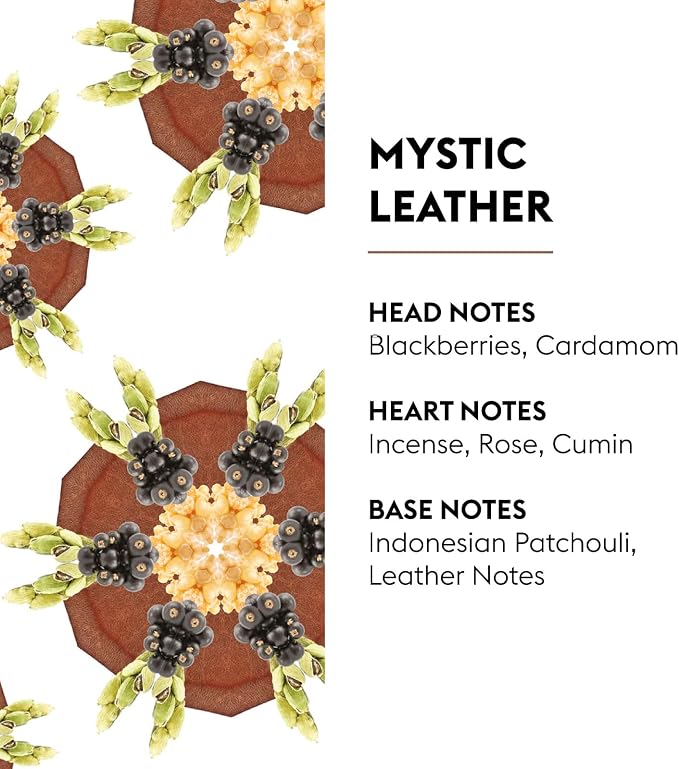 MAISON BERGER Lampe Berger Refill, 500 ml, Mystic Leather | Catalytic Lamp - Image 2