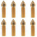 8Pcs K1 Nozzles 0.4mm, Brass High-Speed 3D Printer Nozzles Compatible by TIEXYE