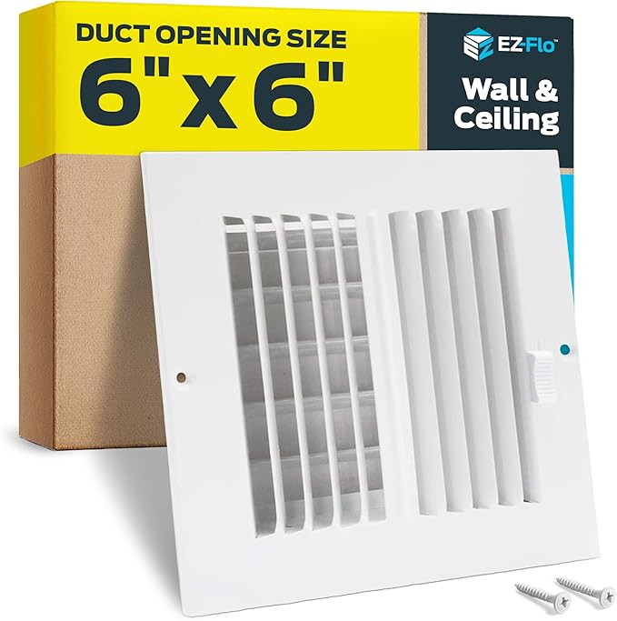 EZ-FLO 6 x 6 Inch Air Vent Cover by EZ-FLO