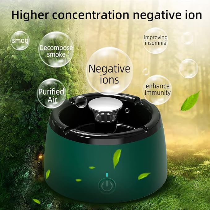 Smokeless Ashtrays for Cigarettes Indoor, Smokeless Ash tray for Home, smoke - Image 5