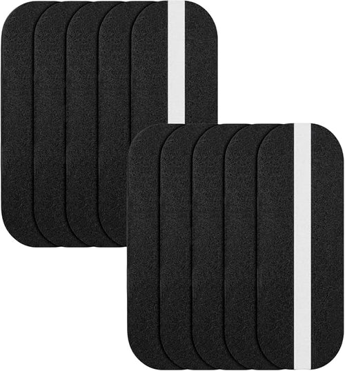 10 Pcs Ceiling Fan Pads for Blades, 9.8 x 3.5 x 0.4 in 25 x 9 x 1 cm Activated by Unknown