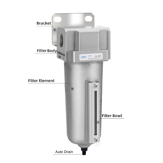 NANPU Industrial Grade Heavy Duty Particulate Filter, Metal Bowl, Suitable - Image 3