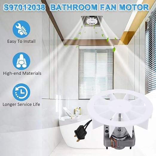 S97012038 Bathroom Exhaust Fan Motor Replacement Kit - Image 6