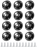 Self Adhesive Caster Wheels 1 Inch Swivel Wheels Low Profile by Cinvo