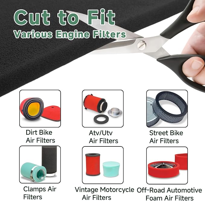 Washable Foam Air Filter Material Sheet - Image 2