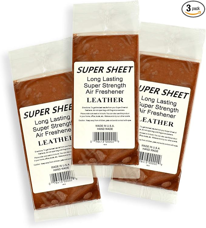 Super Sheet Small Under Seat Car Air Freshener by Jenray