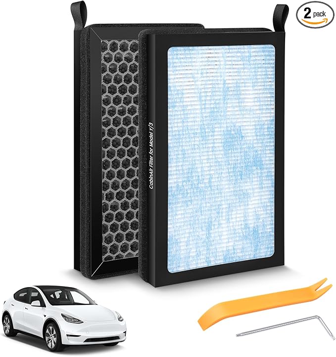2-Pack HEPA Cabin Air Filter Fits by Forccord
