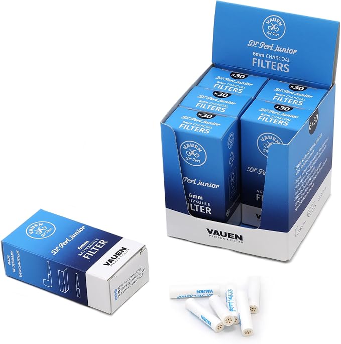 Vauen Dr. Perl Junior 6mm Activated Charcoal Filters by Vauen