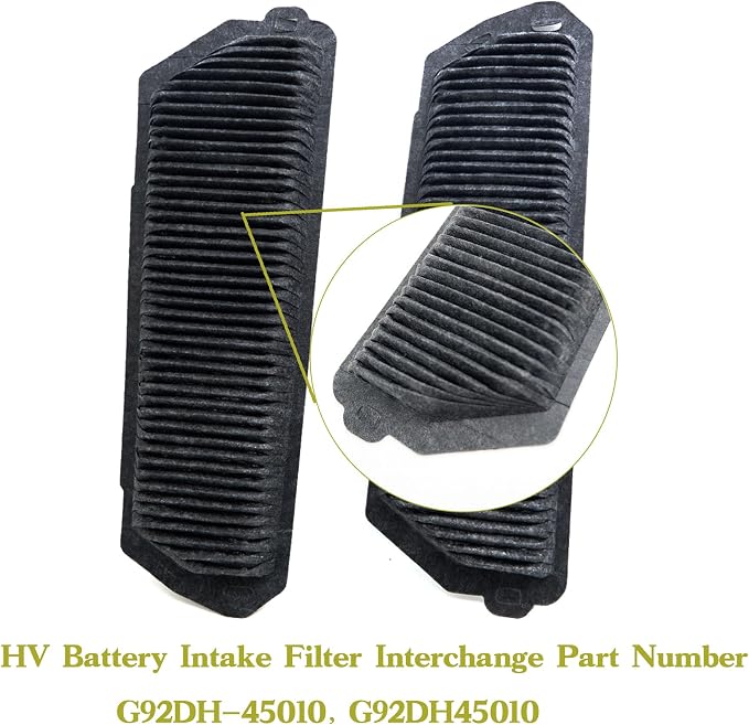 G92DH-45010 1 Pair HV Battery Cooling Air Intake Filter Screen Compatible - Image 3