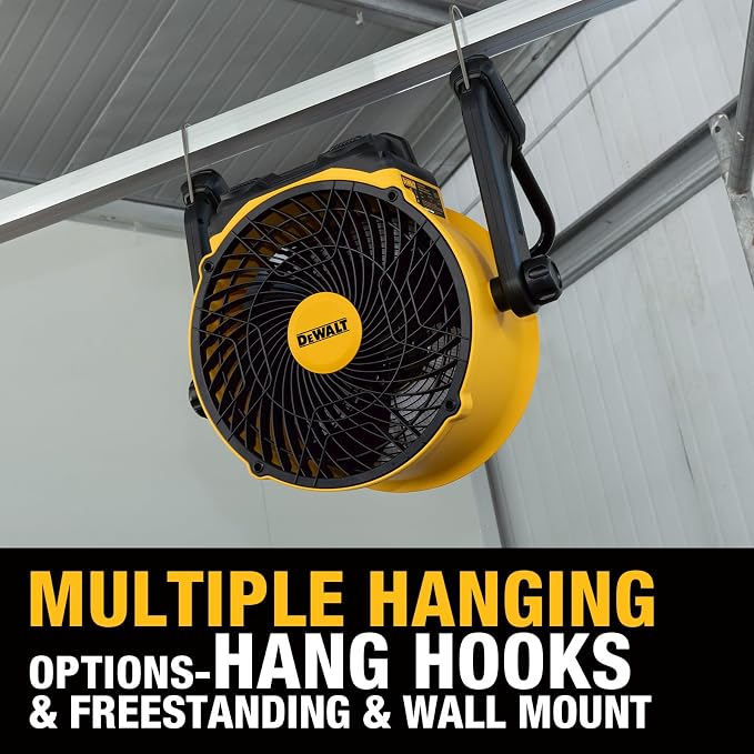DEWALT 16 inch Industrial Shop Fan, Air Purifier Fan - Image 8