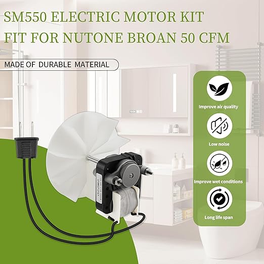Universal Bathroom Fan Motor Replacement - Image 3