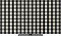 Vintage Black Buffalo Plaid Indoor TV Cover, Elastic TV Screen Protector by Unknown