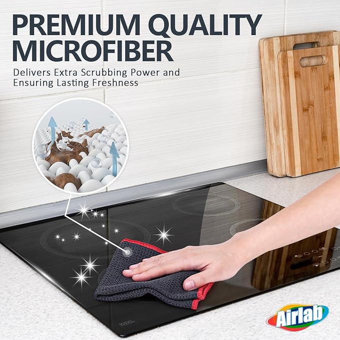 Airlab Glass Polishing Cloth Streak Free Miracle Cleaning Cloth Lint Free - Image 5