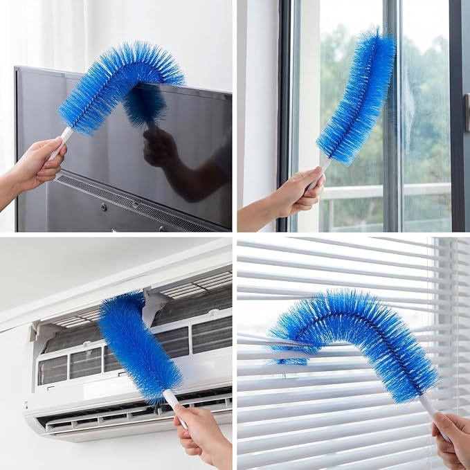FOMIYES 2pcs Multi-Functional Fan Cleaning Brush Portable Narrow Cleaner - Image 4