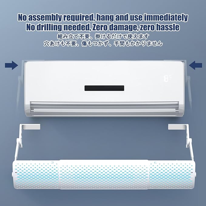 Window Air Conditioner Deflector Adjustable, Universal Window Air Conditioner - Image 6