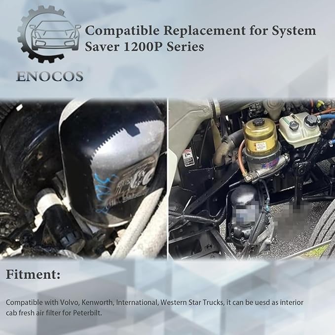 R955079 Air Dryer 1200P System Saver 12-Volts DC Fits Volvo Kenworth Peterbilt - Image 2