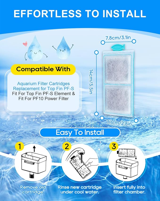 6 Pack Filter Cartridge Compatible - Image 3