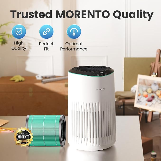 MORENTO 1 Pack MR2566 Genuine Air Purifier Replacement Filter - Image 3