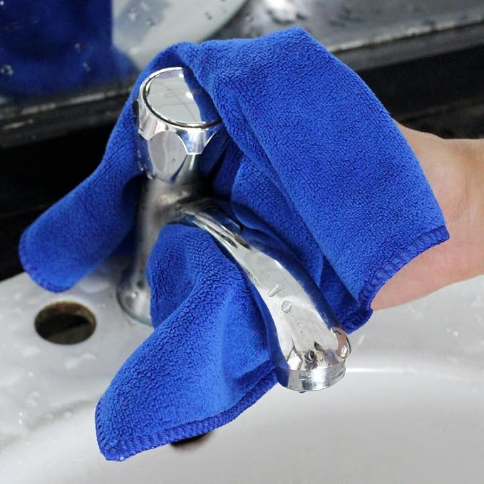 Microfiber Cleaning Cloths Car Wash Drying Towel Rags Home Essential Cleaner - Image 4
