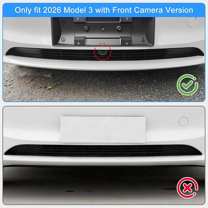 Grille Mesh Inserts for New 2026 Tesla Model 3 Highland - Image 2