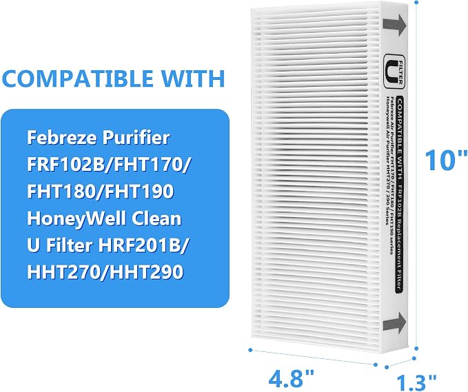 6-Pack FRF102B Replacement Filter Compatible - Image 2
