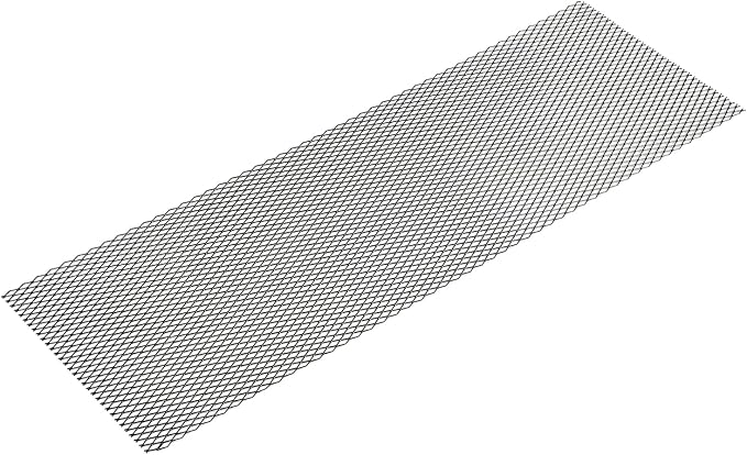 AggAuto 47x16 inches Car Pickup Truck Grill Mesh Spoiler Bumper Vent Aluminum - Image 7
