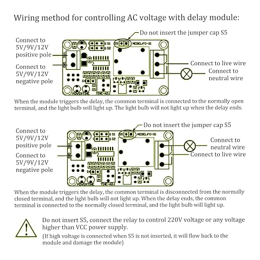 2 Pcs DC 12V Time Delay Relay Module Trigger Circuit Timer Timing Board Switch - Image 9