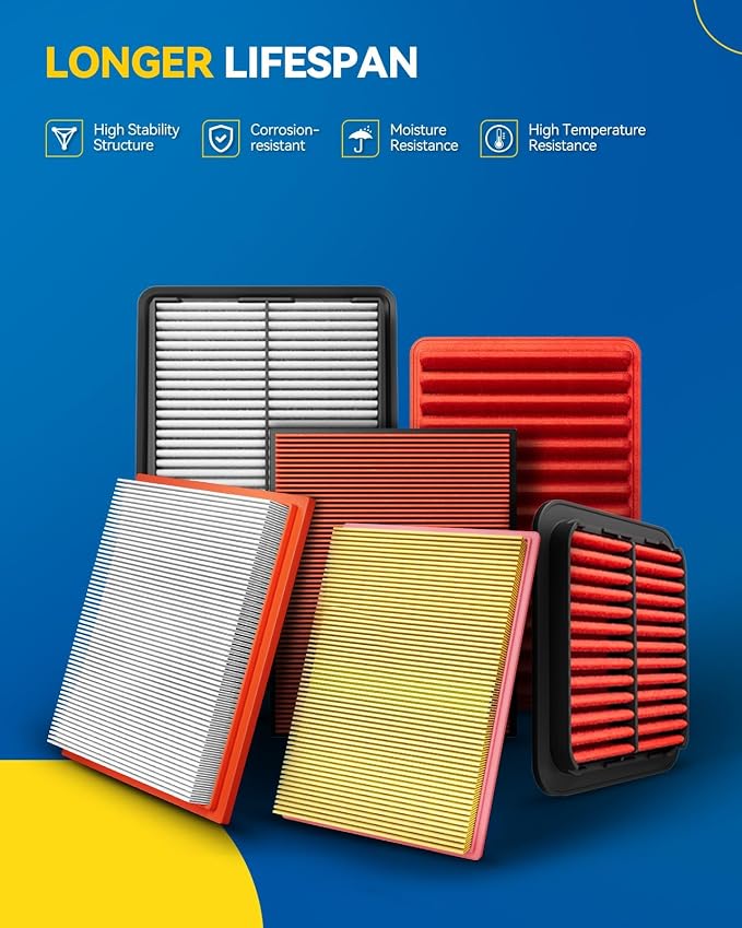 PHILTOP Engine Air Filter, CA10522 Compatible - Image 5