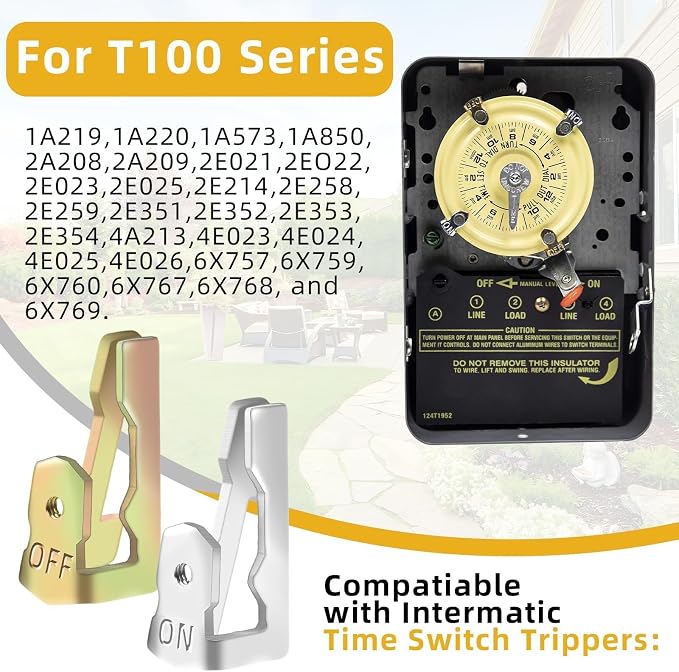 6 PCS Time Switch Replacement Trippers Kit Compatible - Image 3