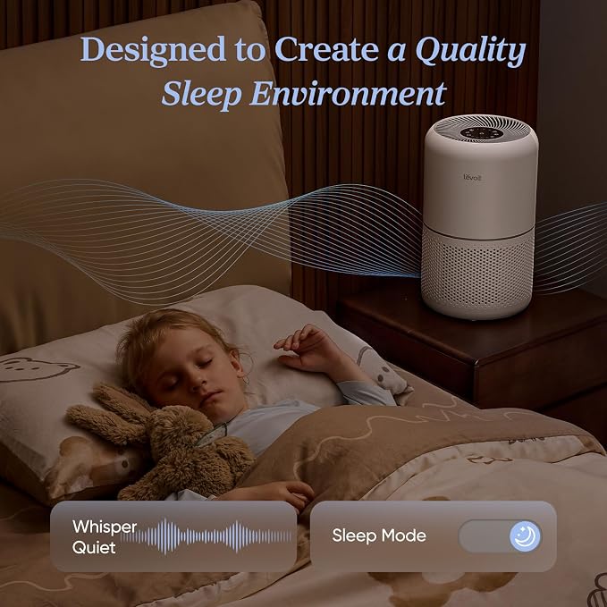 LEVOIT Air Purifier for Home Allergies Pets in Bedroom, Covers Up to 1073 ft² - Image 7
