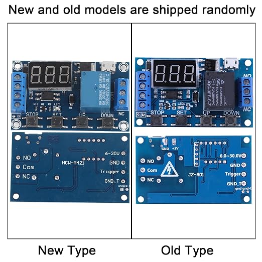 DC 6V~30V Multifunction Delay Time Module Switch Control Relay Cycle Timer - Image 5