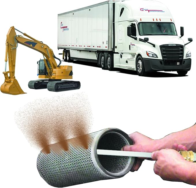 Lucstar Radiator Cleaning Wand & Car A/C Condenser Cleaner， Engine Cabin Air - Image 7